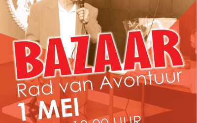 Save the date: Bazaar 1 mei